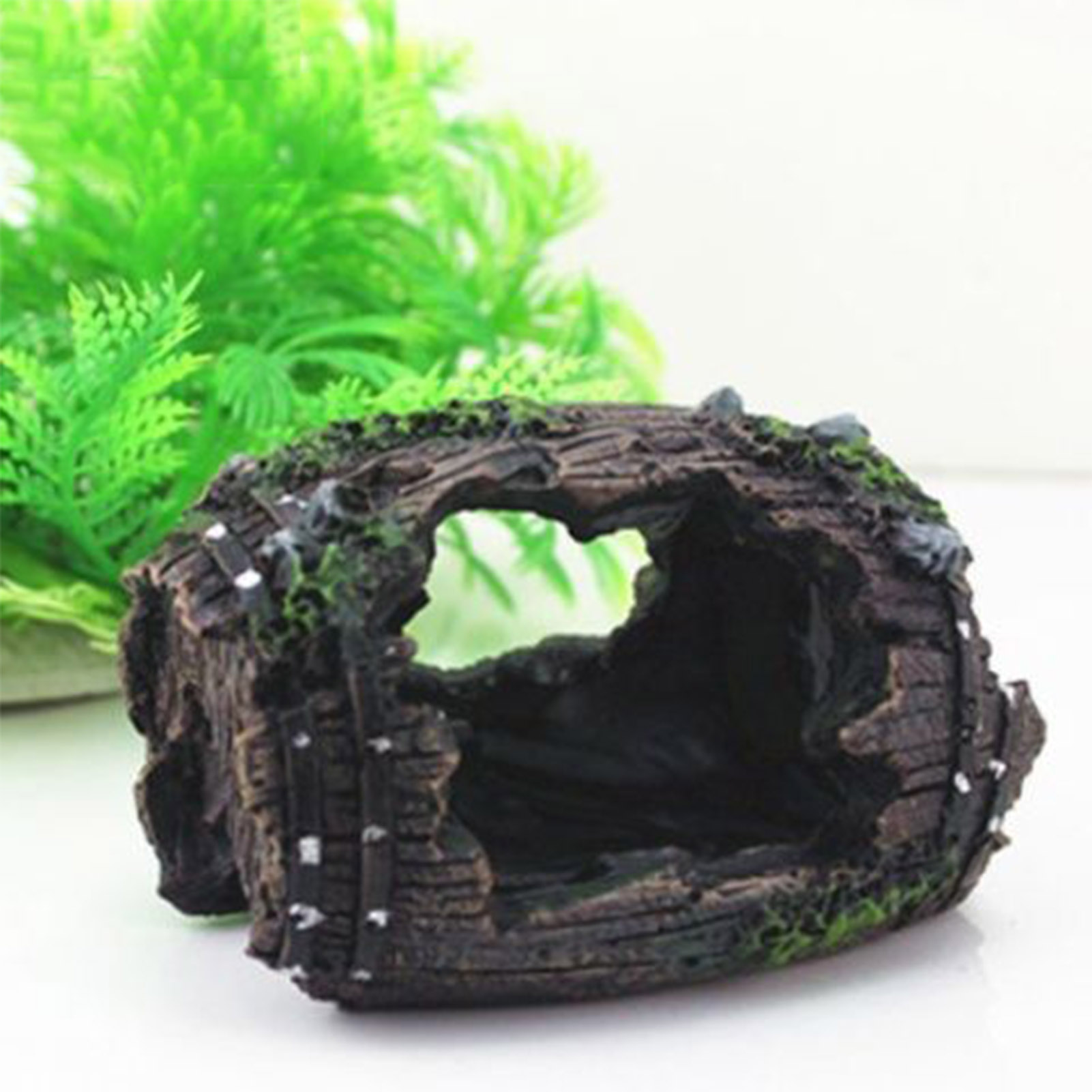 Aquarium Planted Wood - Aquarium Ornament Hollow Hole Log Tree