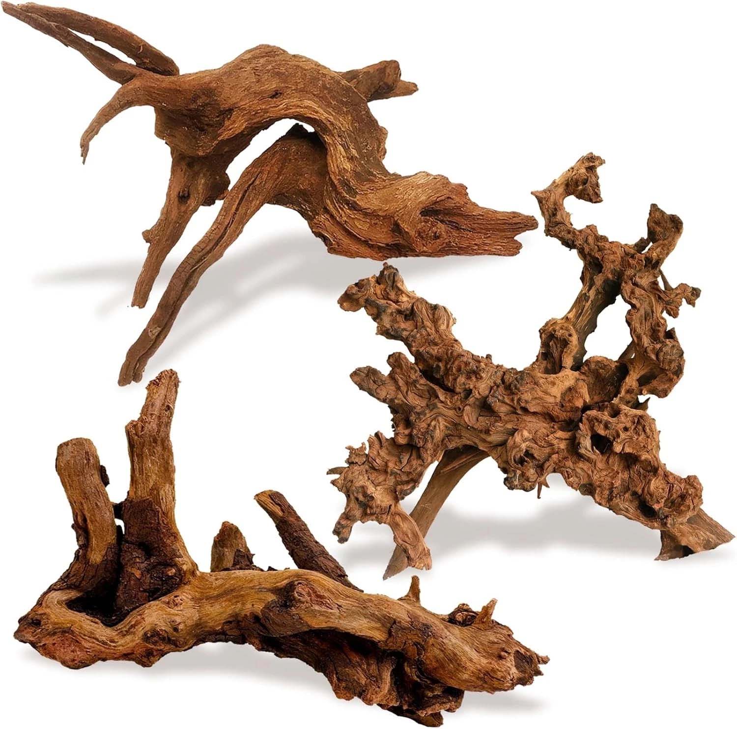 Aquarium Planted Wood - 15-20CM 1Pc Natural Driftwood Coral Reef