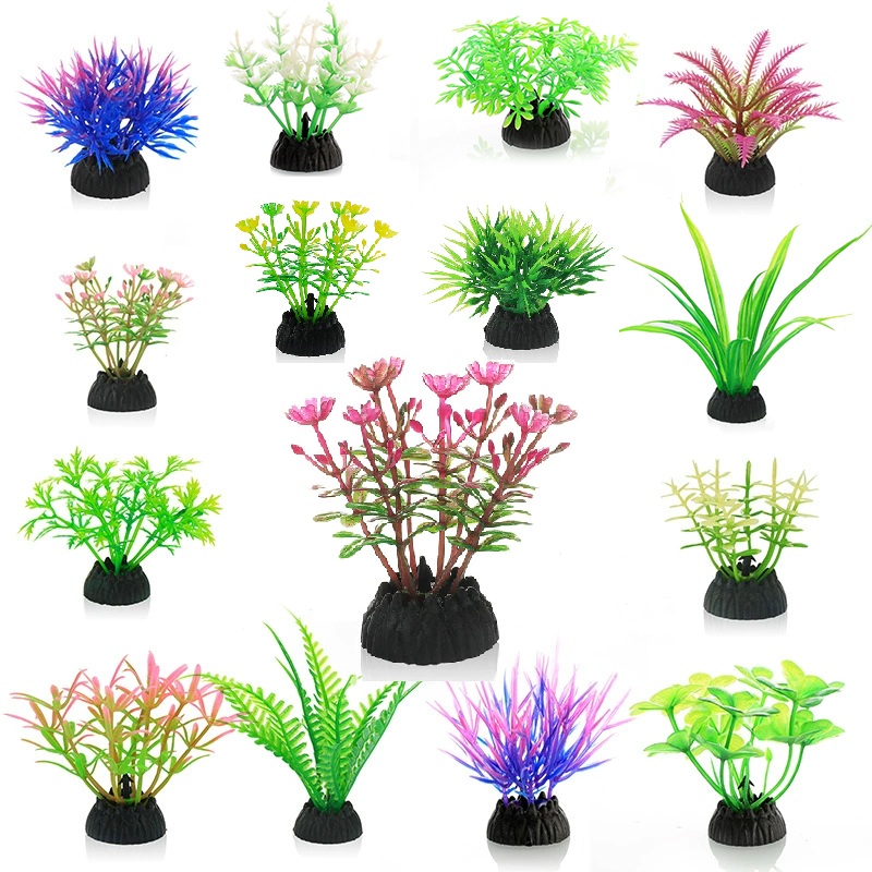Aquarium Plant Design - Simulation Artificial Plants PVC Underwater Water