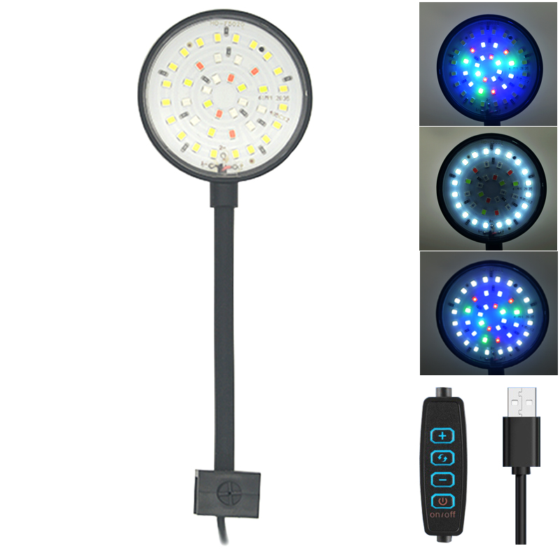 USB Aquarium LED Lamp Fish Tan - огляд і ціна Aquarium Plant Grow Light