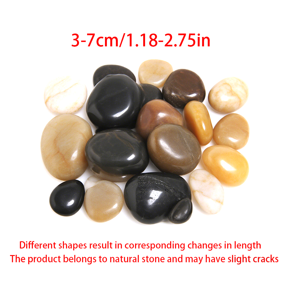 300-700g Smooth River Pebbles, - огляд і ціна Planted Aquarium With Rocks