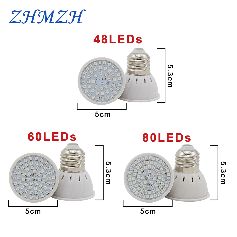 E27 LED Plant Growing Lamp Bul - огляд і ціна Led Planted Tank Light