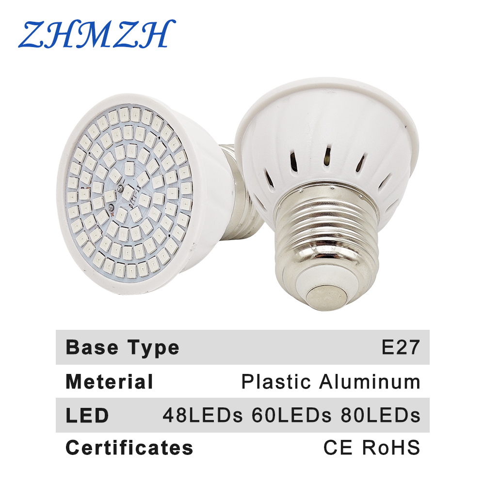 E27 LED Plant Growing Lamp Bul - огляд і ціна Led Planted Tank Light