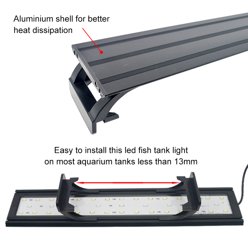 Aquarium LED Light for 16-64CM - огляд і ціна Led Planted Tank Light