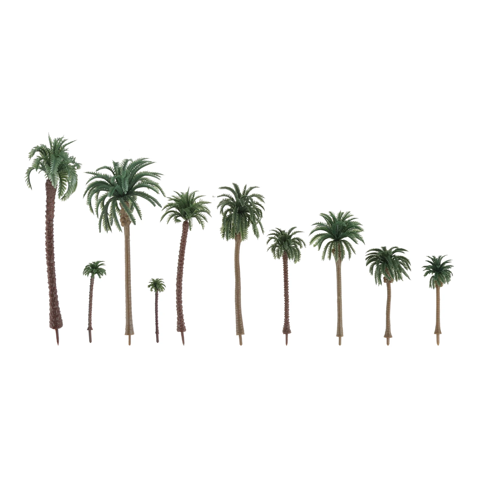 48Pcs Plastic Palm Tree Miniat - огляд і ціна Planted Aquarium Models