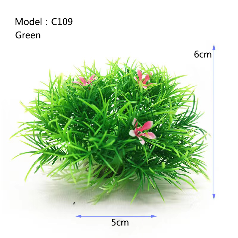 Artificial Wide Short Fish Tan - огляд і ціна Aquarium Plant Design