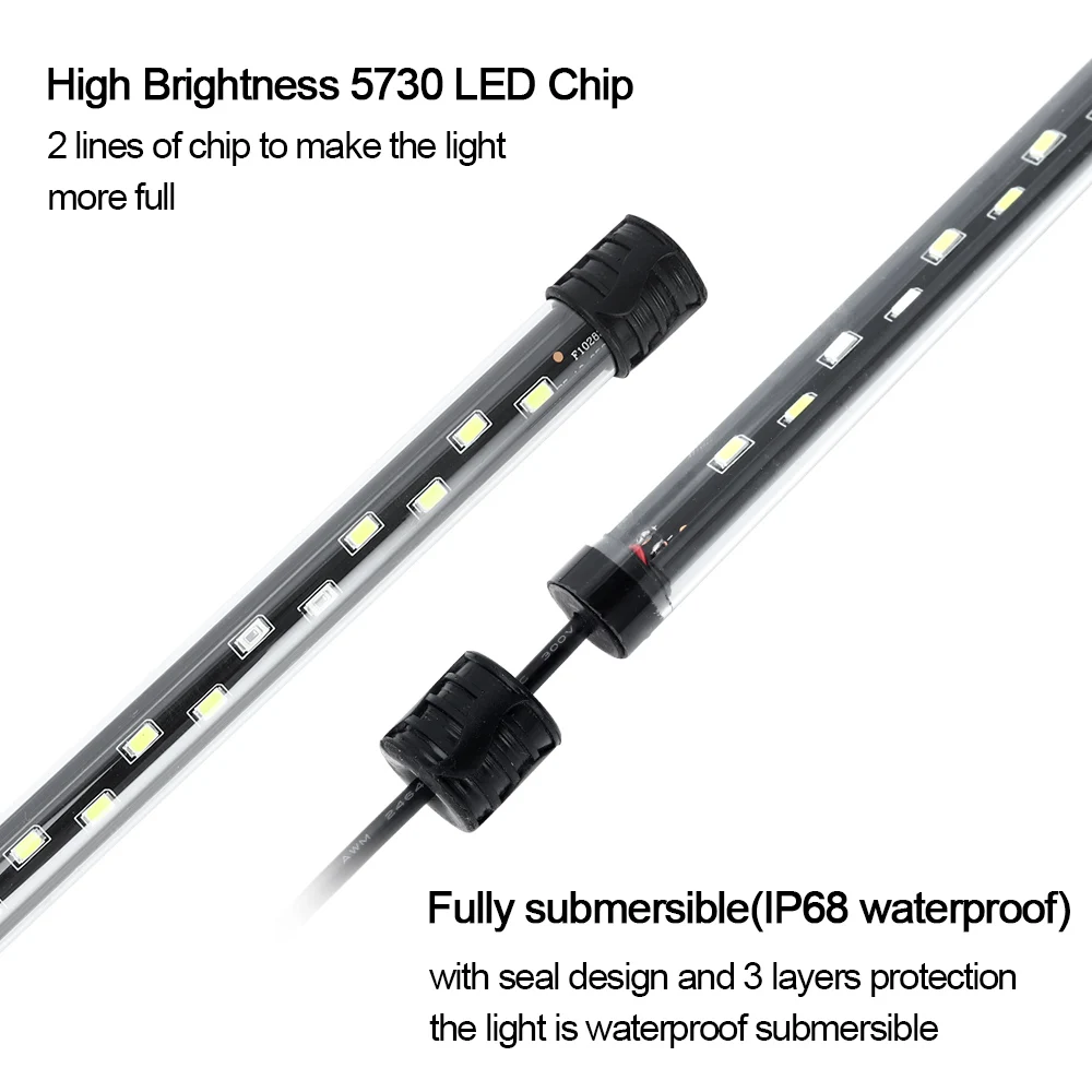 58CM  Aquarium Light LED Plant - огляд і ціна Aquarium Plant Diseases