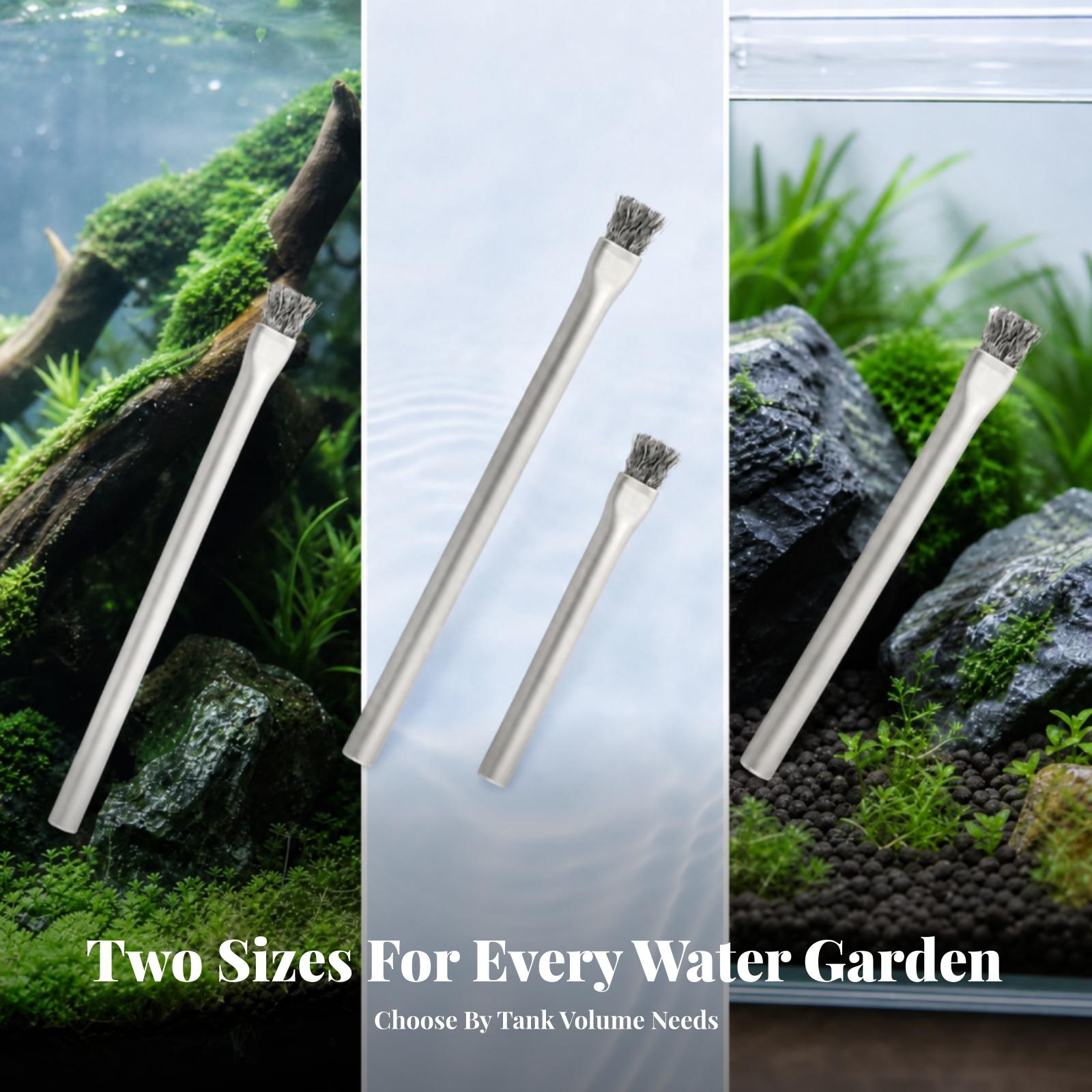 Fish Tank Algae Brush Stainles - огляд і ціна Planted Aquarium With Rocks