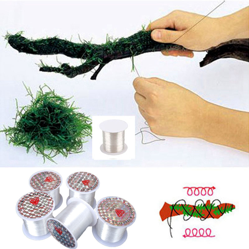 120M DIY Moss Line Binding Lin - огляд і ціна Aquarium Plant Echinodorus