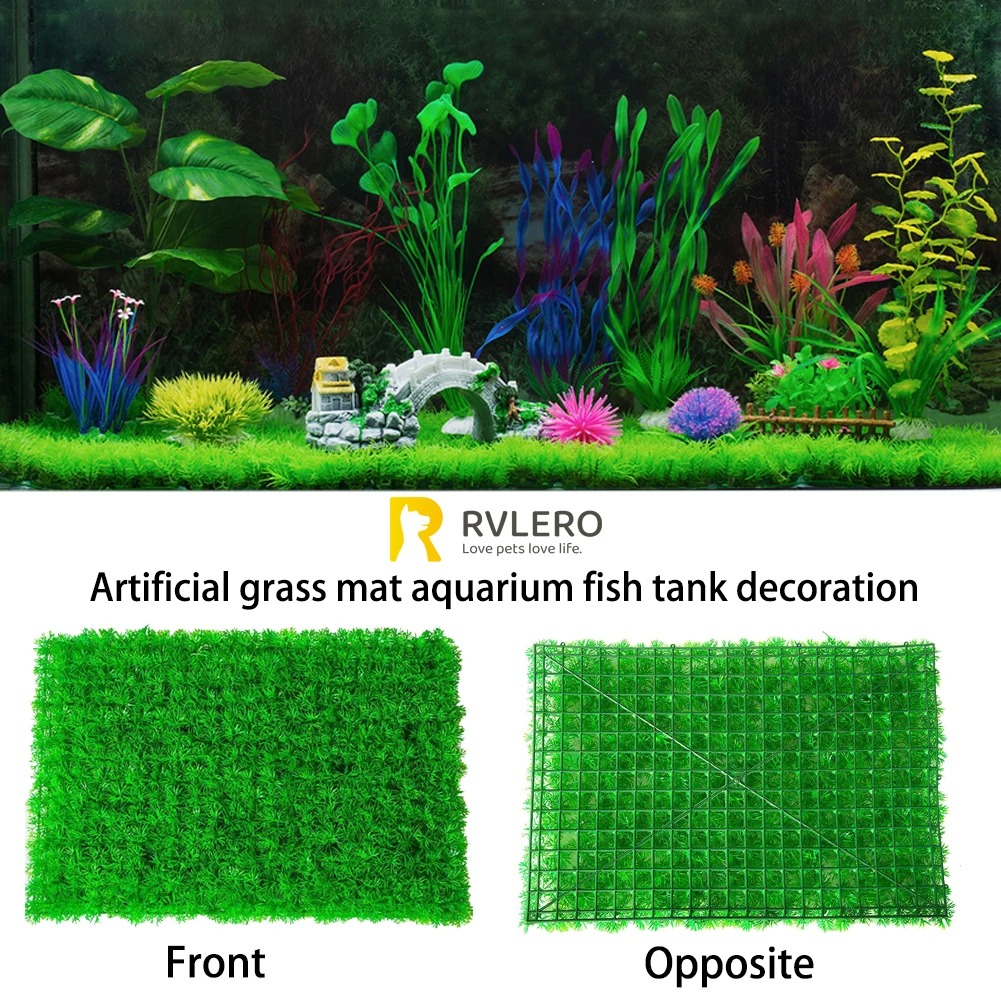 Artificial Grass Lawn Aquarium - огляд і ціна Aquarium Plant Design