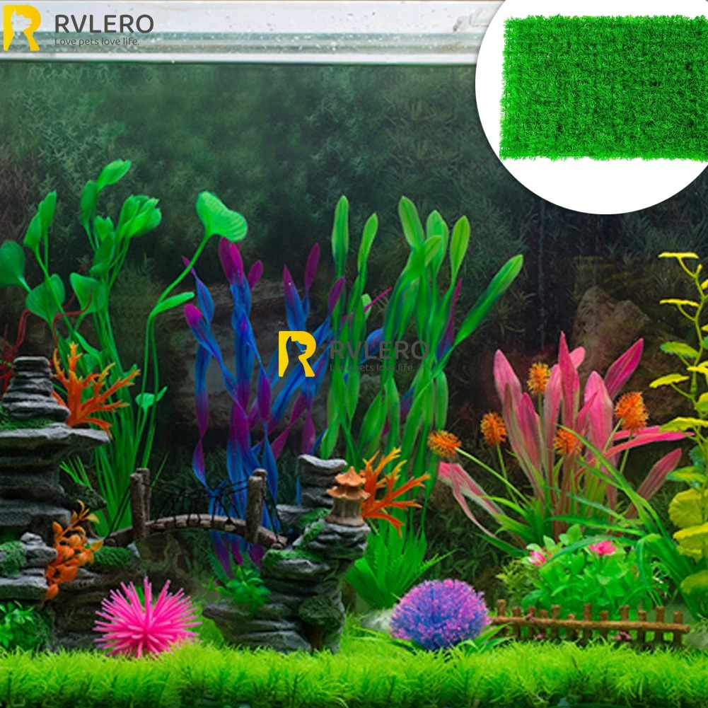 Artificial Grass Lawn Aquarium - огляд і ціна Aquarium Plant Design