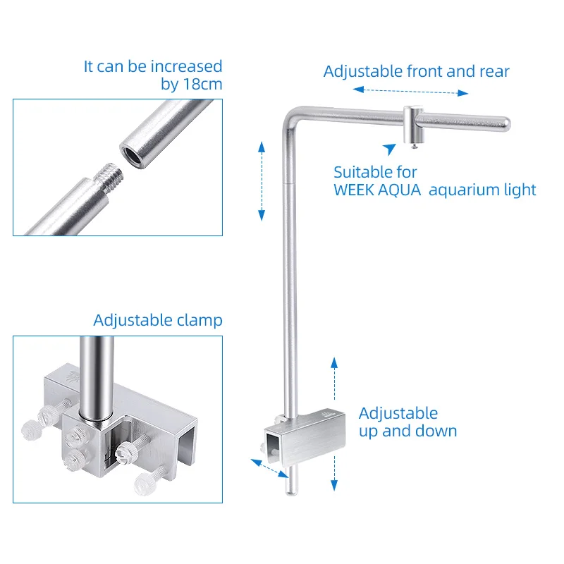 Week Aqua Light Stand Universa - огляд і ціна Led Planted Tank Light